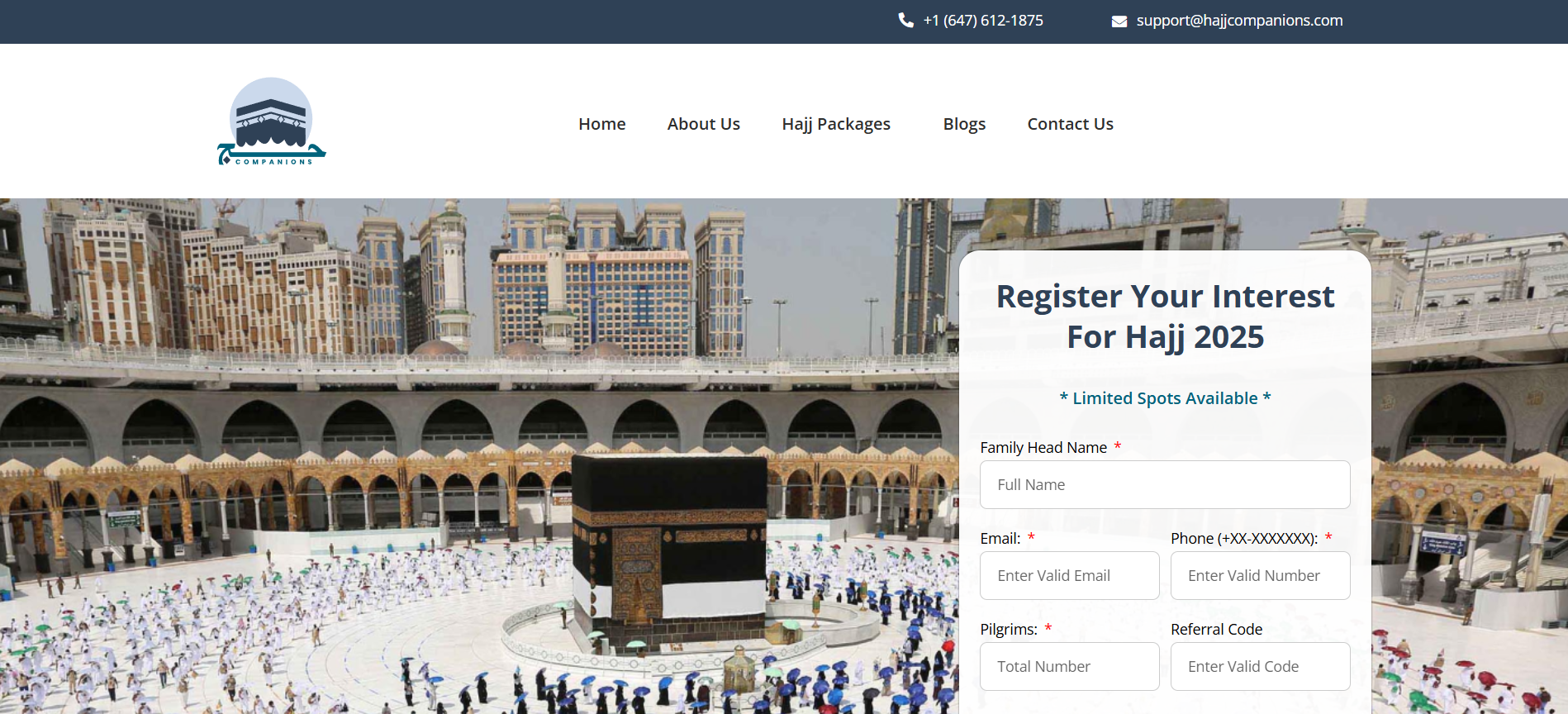 Hajj Companions Platform